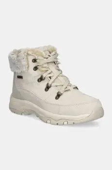 Skechers cizme de iarna TREGO SNOW WORRIES culoarea bej, 167882 imagine