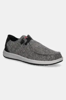 Skechers mocasini culoarea gri imagine