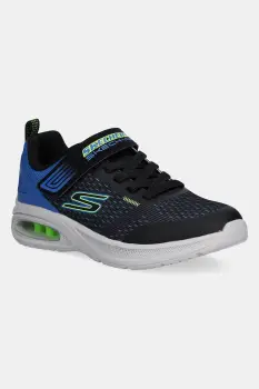 Skechers pantofi copii MICROSPEC MAX ADVANCE-SQUAD-P culoarea bleumarin, 404105L imagine