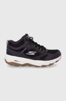 Skechers Pantofi culoarea violet, cu toc plat imagine