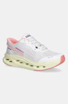 Skechers pantofi de alergat MAX CUSHIONING GLIDE-STEP culoarea alb, 129400 imagine