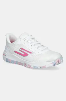 Skechers pantofi de antrenament VIPER COURT PRO 2.0 femei, culoarea alb, 172109 imagine