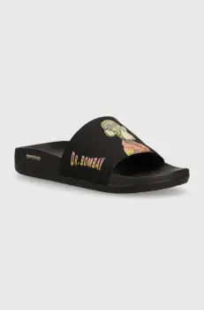 Skechers papuci SKECHERS X SNOOP DOGG barbati, culoarea negru imagine