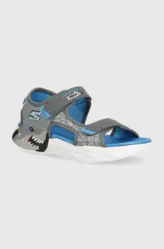Skechers sandale copii CREATURE-SPLASH culoarea gri imagine