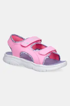 Skechers sandale copii FLEX SPLASH - HEART GALORE culoarea roz, 303049L imagine
