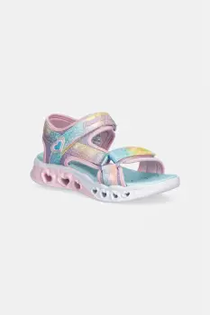 Skechers sandale pentru copii FLUTTER HEARTS SANDAL - TWILI imagine