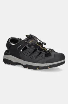 Skechers sandale TRESMEN barbati, culoarea negru, 205113 imagine