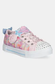 Skechers tenisi copii TWINKLE SPARKS - UNDERWATER M culoarea roz, 314824L imagine