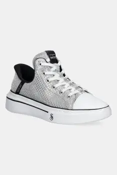 Skechers tenisi SNOOP ONE DISCO culoarea argintiu, 186006 imagine