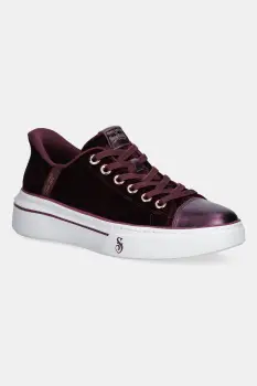 Skechers tenisi SNOOP ONE - VELVET SNOOP culoarea bordo, 186037 imagine