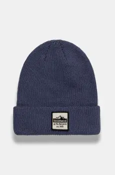 Smartwool caciula de lana culoarea negru, de lana, din tricot gros imagine