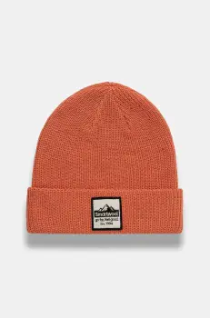 Smartwool caciula de lana culoarea negru, de lana, din tricot gros imagine