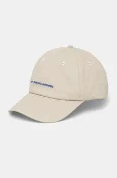 Solid sapca de baseball din bumbac OLE barbati, culoarea bej, uni, 21108573 130401 imagine