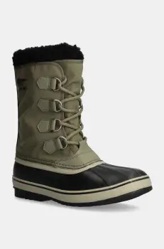 Sorel cizme de iarna 1964 PAC NYLON WP 24 culoarea verde, 2114071365 imagine