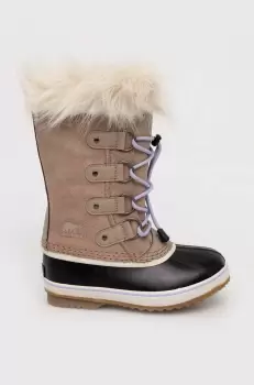 Sorel cizme de iarna copii 1855201 culoarea bej, YOUTH JOAN OF ARCTIC DTV imagine