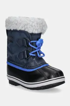 Sorel cizme de iarna copii CHILDRENS YOOT PAC culoarea albastru marin, 2114112 imagine