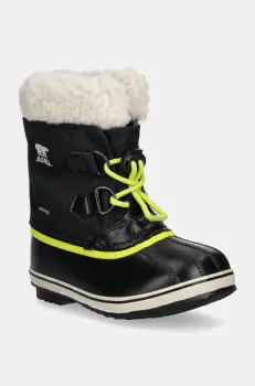 Sorel cizme de iarna copii CHILDRENS YOOT PAC culoarea negru, 2114112 imagine