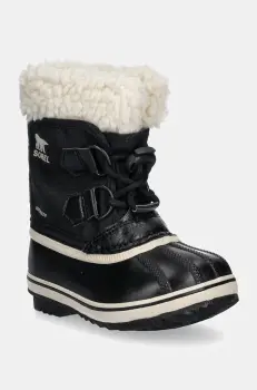 Sorel cizme de iarna copii CHILDRENS YOOT PAC culoarea negru, 2114112 imagine