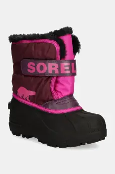 Sorel cizme de iarna copii TODDLER SNOW COMMAND culoarea roz, 2114101 imagine