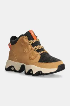 Sorel cizme de iarna KINETIC IMPACT CARIBOU P culoarea maro, 2099121253 imagine