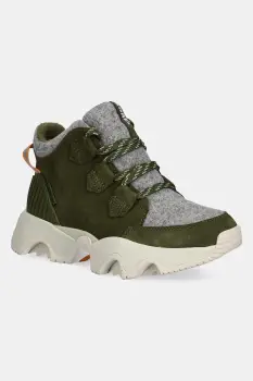 Sorel cizme de iarna KINETIC IMPACT CARIBOU PLUS WP culoarea verde, 2099121355 imagine