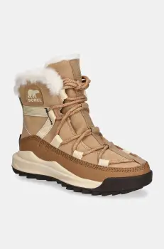 Sorel cizme de iarna ONA RMX GLACY PLUS WP culoarea bej, 2083061262 imagine