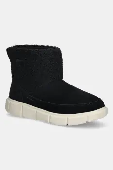 Sorel cizme de iarna SOREL EXPLORER III SLIP-ON COZY WP culoarea negru, 2079341010 imagine