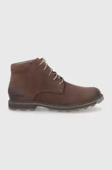 Sorel Pantofi de piele intoarsa Madson II Chukka WP barbati, culoarea maro imagine