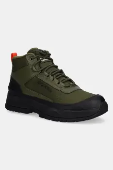 Sorel pantofi OUTING NW SNEAKER MID WP culoarea verde, 2138721355 imagine