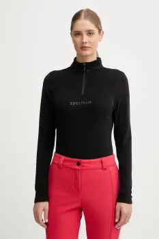 Sportalm hanorac fleece Cologne culoarea negru, uni, 300016 imagine