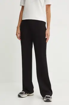 Sportalm pantaloni de trening culoarea negru, neted, 1816538752 imagine