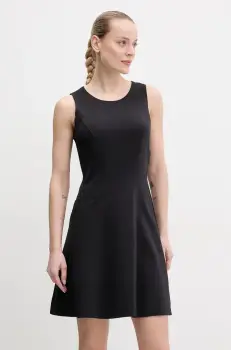 Sportalm rochie culoarea negru, mini, evazati, 550209 imagine