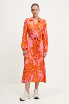 Sportalm rochie culoarea portocaliu, maxi, evazati, 550159 imagine