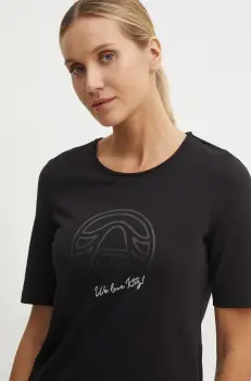 Sportalm tricou femei, culoarea negru, 1812524705 imagine