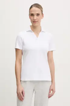 Sportalm tricou polo femei, culoarea alb, 250182 imagine