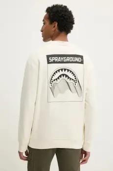 Sprayground bluza culoarea bej, cu imprimeu, SP668 imagine