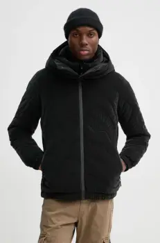 Sprayground geaca culoarea negru, de tranzitie, oversize, SP663 imagine