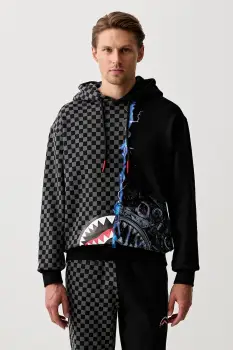 Sprayground hanorac cu gluga din bumbac imagine