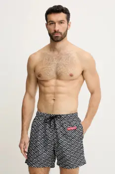 Sprayground pantaloni scurti de baie culoarea negru, SP753BLK imagine