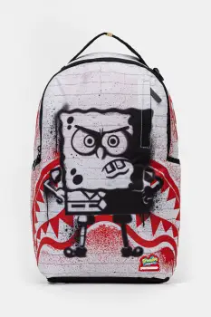 Sprayground rucsac culoarea alb, mare, cu imprimeu, 910B7327NSZ imagine
