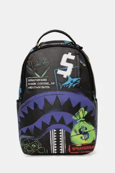 Sprayground rucsac culoarea gri, mare, cu model, 910B7620NSZ imagine