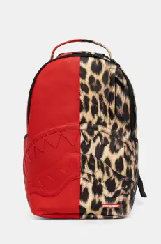 Sprayground rucsac culoarea rosu, mare, modelator, 910B6085NSZ imagine