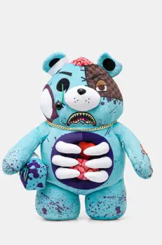 Sprayground rucsac culoarea turcoaz, mic, modelator, 910B6851NSZ imagine