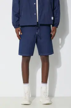 Stan Ray pantaloni scurti jeans Painter barbati, culoarea albastru marin, SS19-3700 imagine