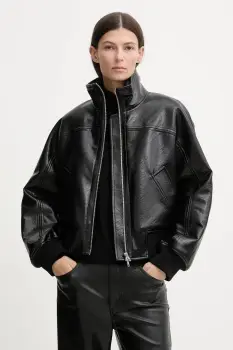 Stand Studio geaca Coda culoarea negru, de tranzitie, 66635-9435 imagine