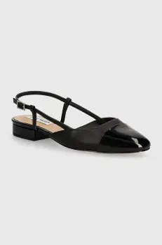 Steve Madden balerini Belinda culoarea negru, cu toc deschis, SM11002823 imagine