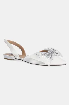 Steve Madden balerini Cristel culoarea alb, cu toc deschis, SM11003006 imagine