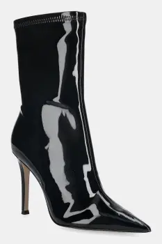 Steve Madden botine Easy St. culoarea negru, cu toc cui, 11004817 imagine