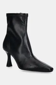 Steve Madden botine Freida culoarea negru, cu toc drept, 11005069 imagine