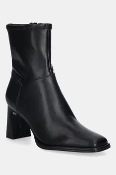 Steve Madden botine Harp culoarea negru, cu toc drept, 11005106 imagine
